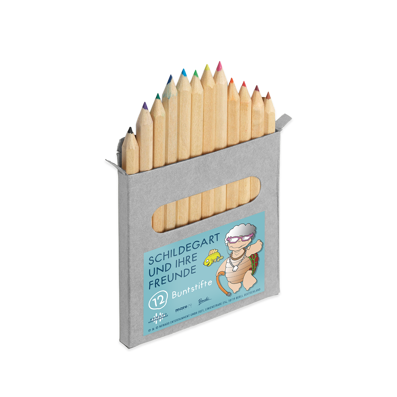 Schildegart Malbuch für Kinder Buntstifte